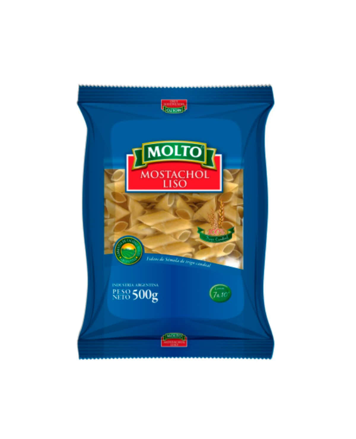 Fideos Molto Mostachol Liso 500 Gr